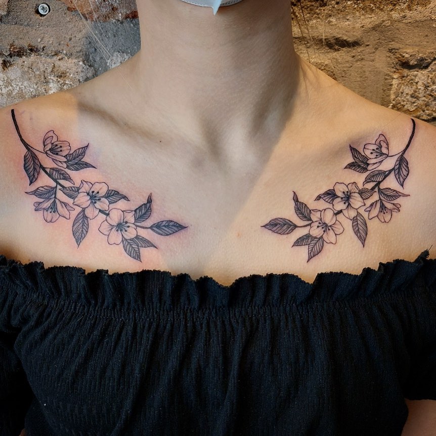 Blumen  #ink #inked #tattooartist #art #tattooed #love #nature #flowers #flowers