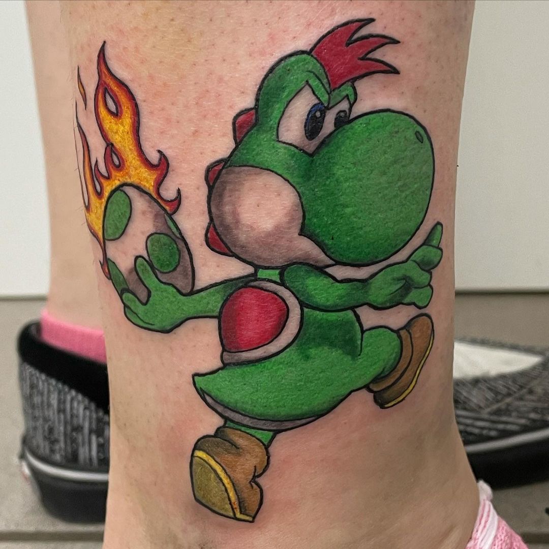 Don‘t f*** with Yoshi!!!  #freywerk #freywerktattoo #colognetattoo #colognetatto