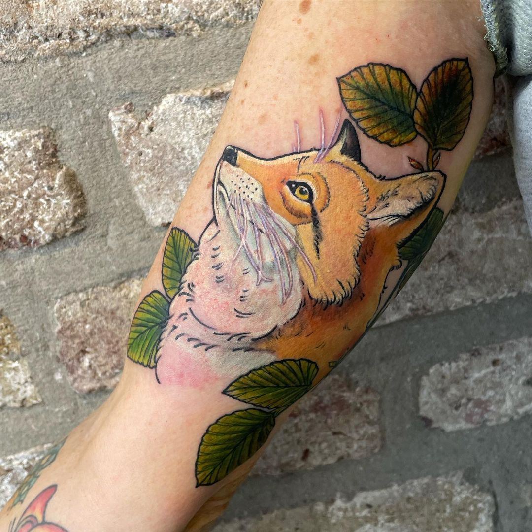 Fuchs von neulich  #inkedpeople #inkspiration #inkedupgirls #inkedtattoo #tattoo