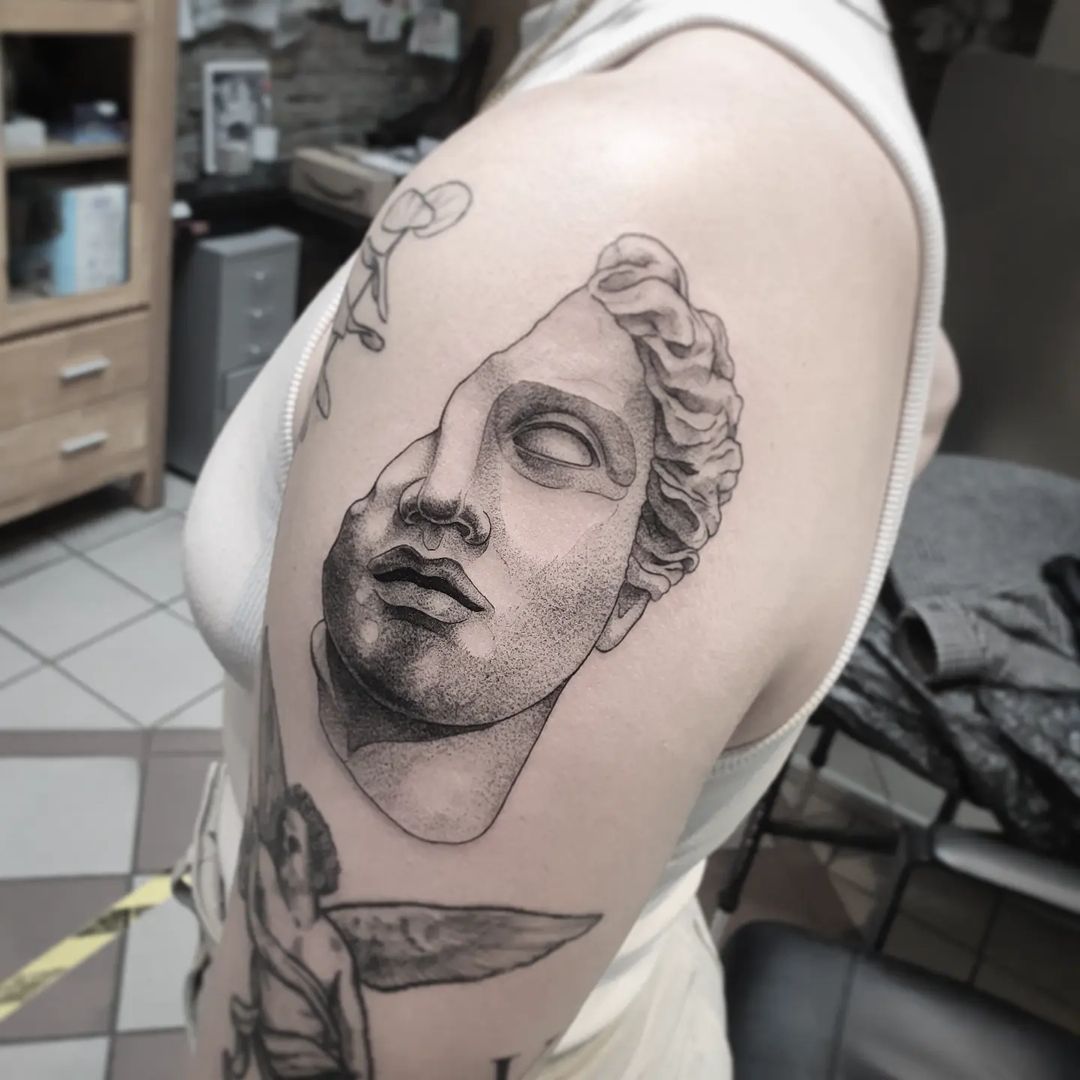 Halbfratzen Macker für @y__lexie 
.
Not My Design
.
#tattoo #inked #tattoos #ink