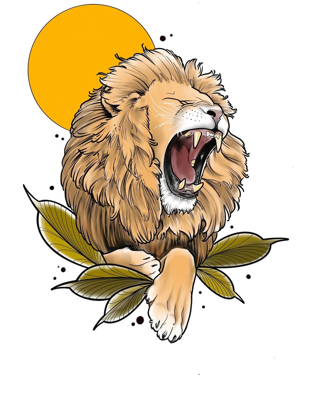 Löwe! Wannado!  #tattoo #tattoos #tattooed #tatouage #neotradtattoo #neotraditio