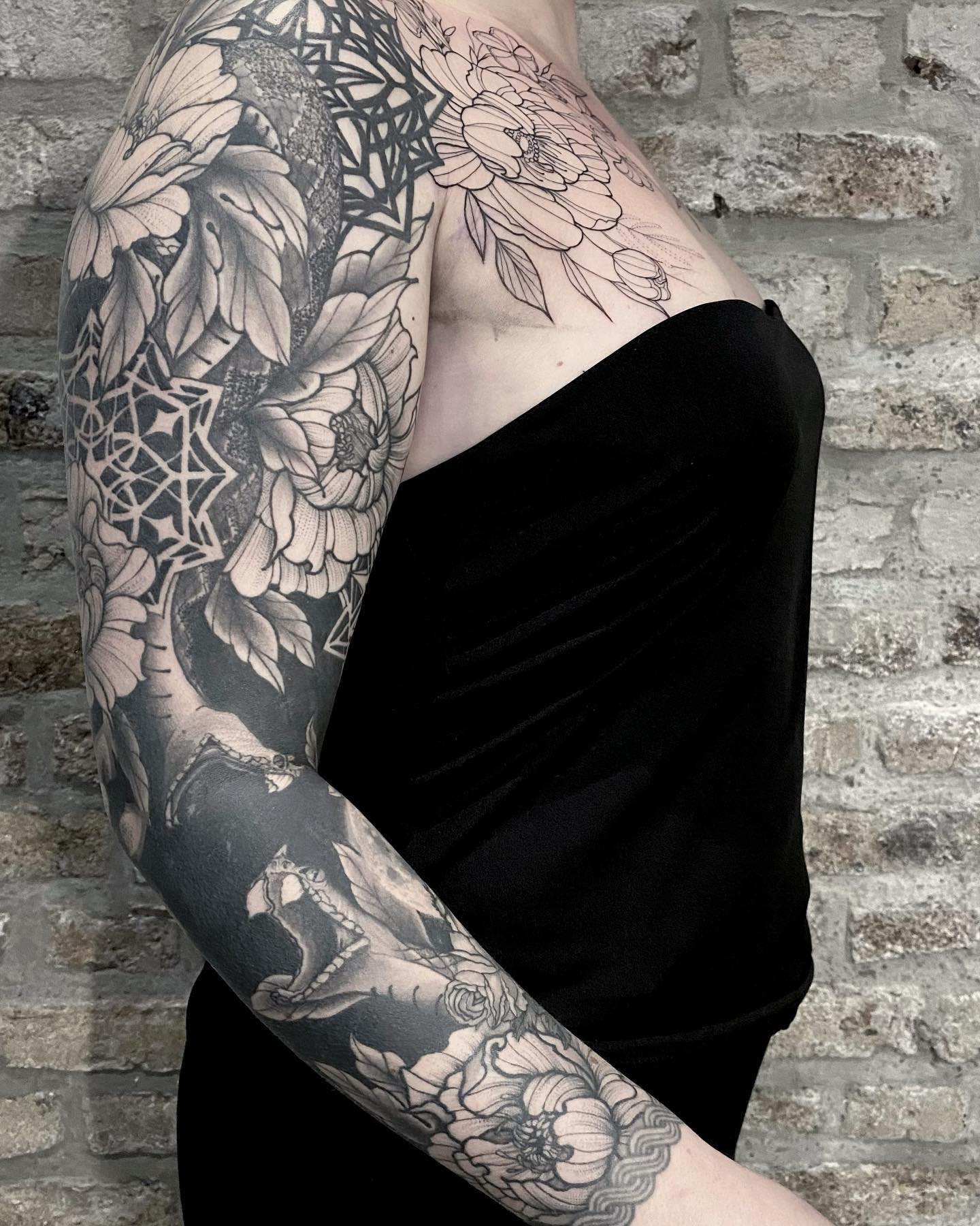 Mirkicas verheilter Arm  danke für die vielen schönen Sitzungen!
.
.
.

#tattoo