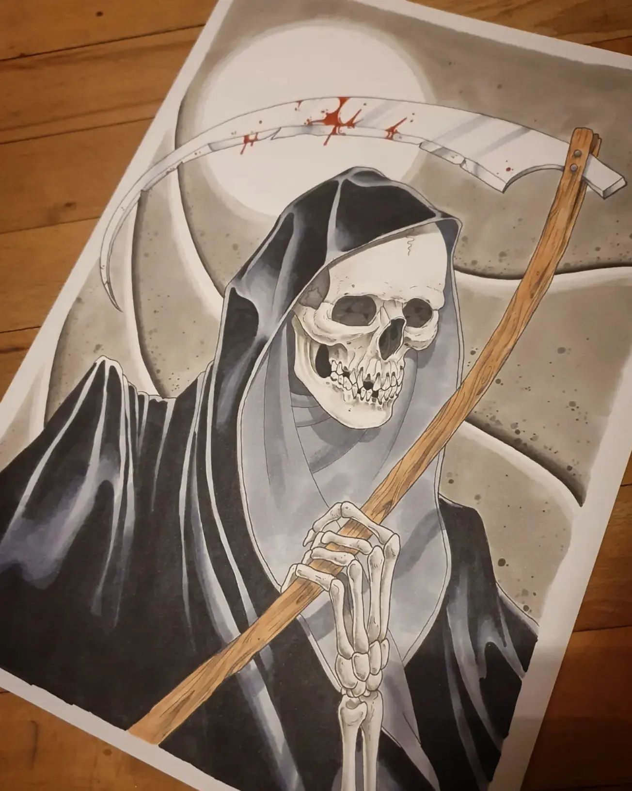 New print will soon be available 
.
#tattoo #neotraditional #tattooart #tattooar