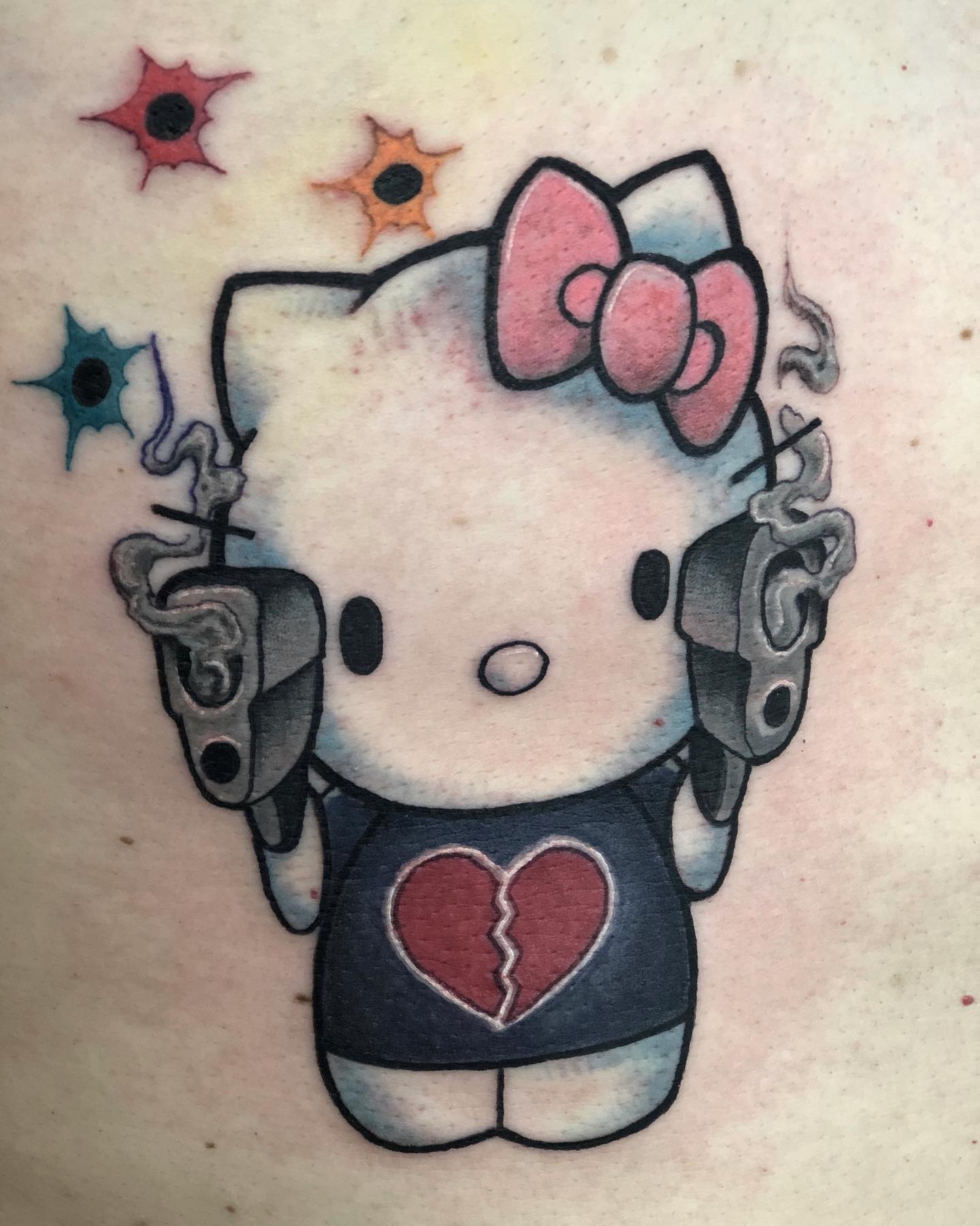 Pew pew motherfucker  Danke Micha  #hellokitty #evilkitty #comicartwork#brokenhe