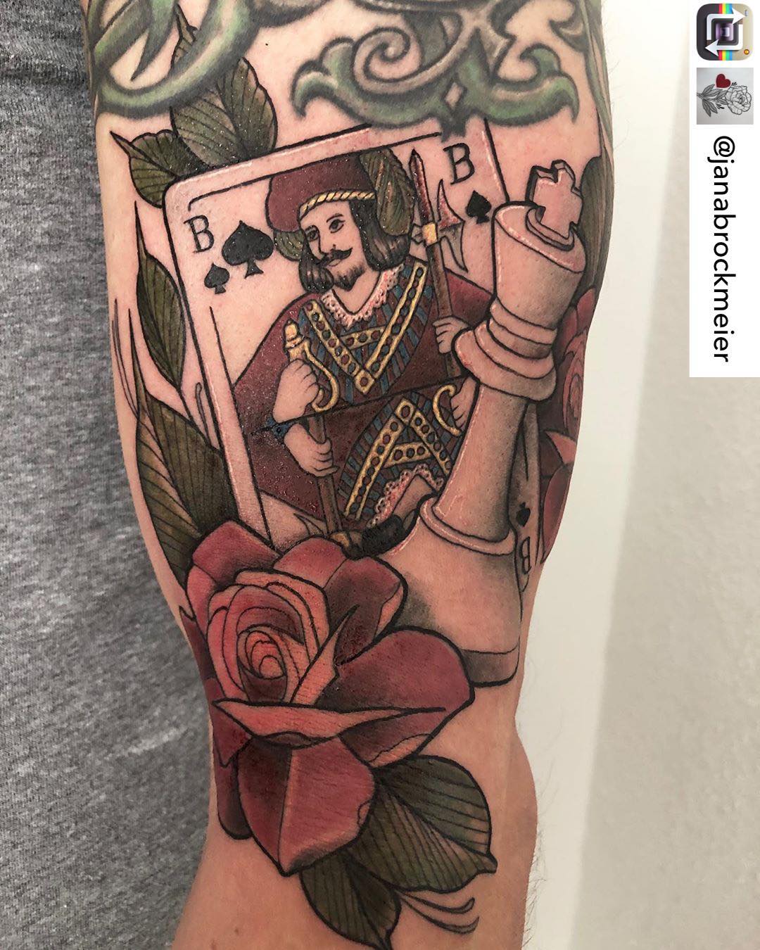 Repost from @janabrockmeier using @RepostRegramApp - Danke Mick  #memorialtattoo