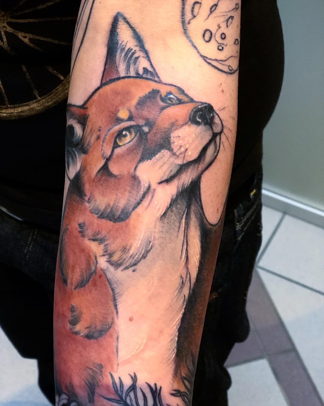 Work in progress ...  #fox #foxtattoo #fabelvomfuchsundraben #fabel #neotraditio