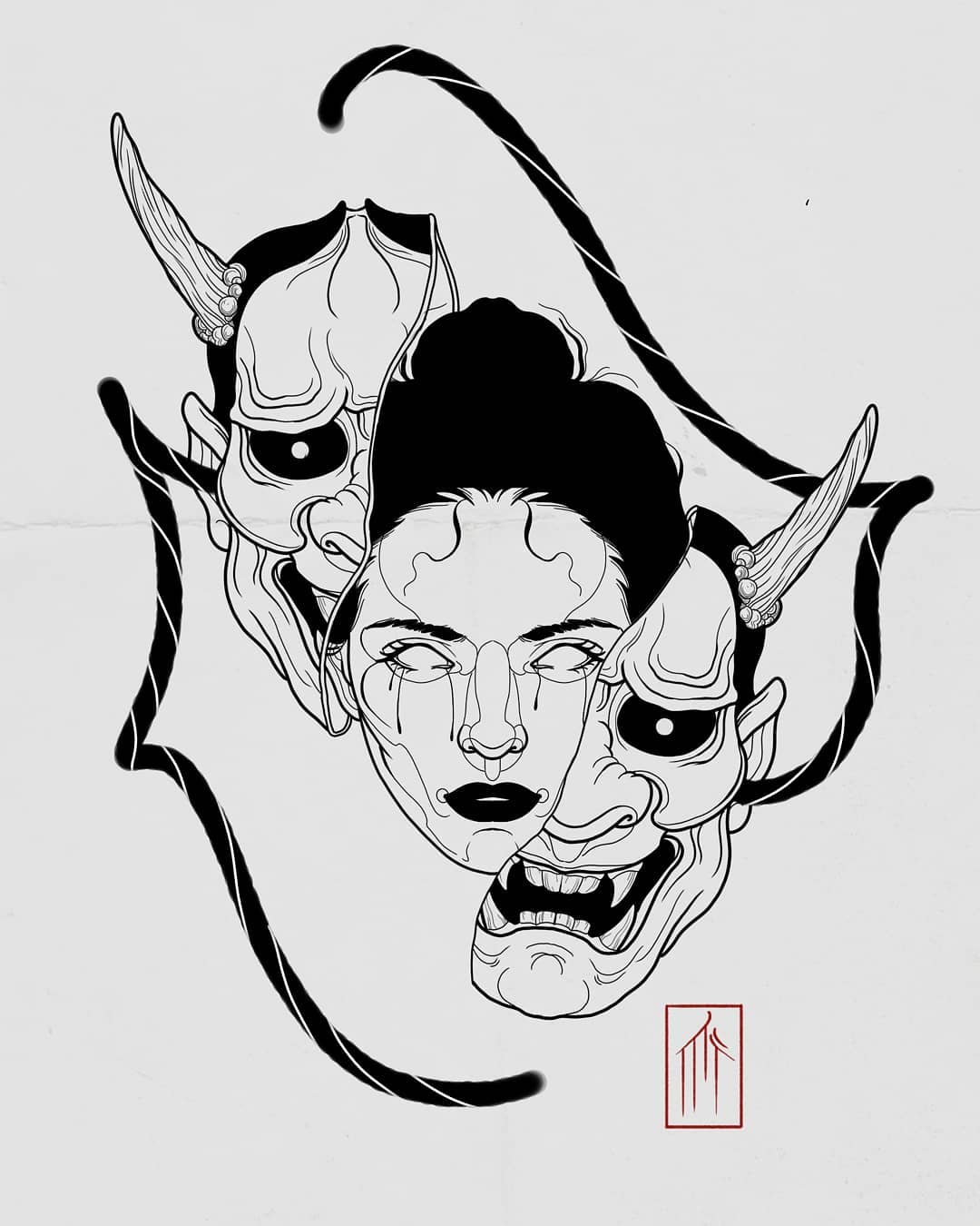 possible tshirt design? 
.
.
.
#japanesetattoo #dragon #dragontattoo #tattoo #dr