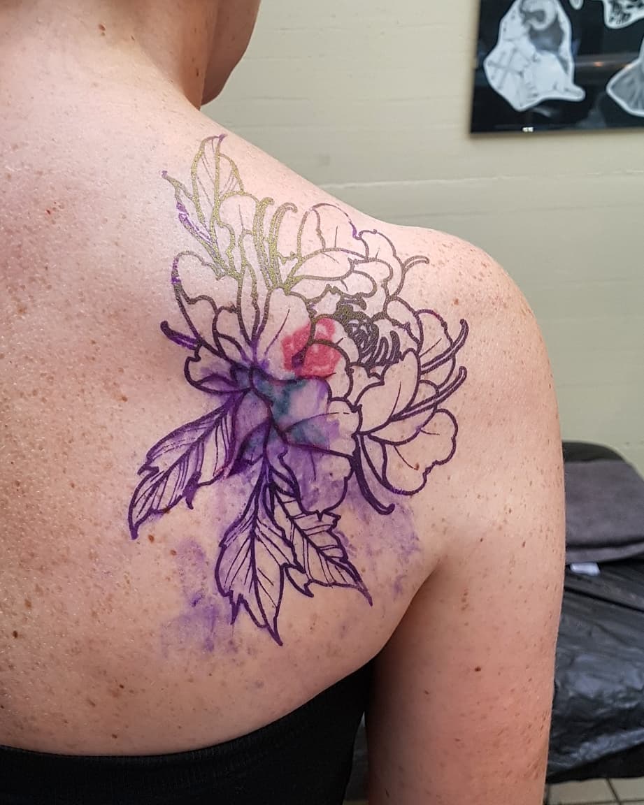 Details more than 74 neo traditional flower tattoo  thtantai2