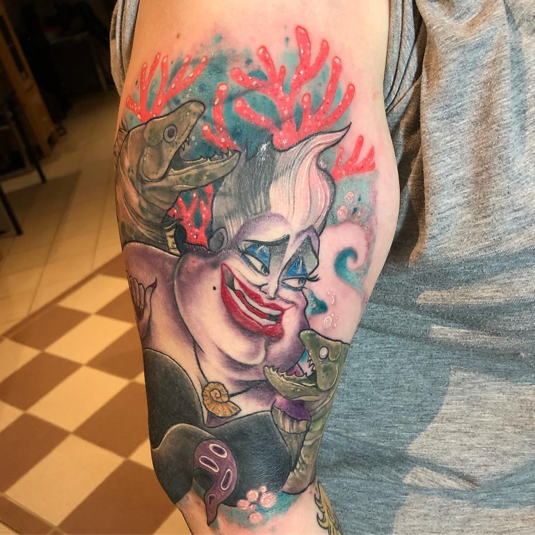 Cover Up! Überwiegend verheilt- Hintergrund frisch //  mostly healed. Es war mir