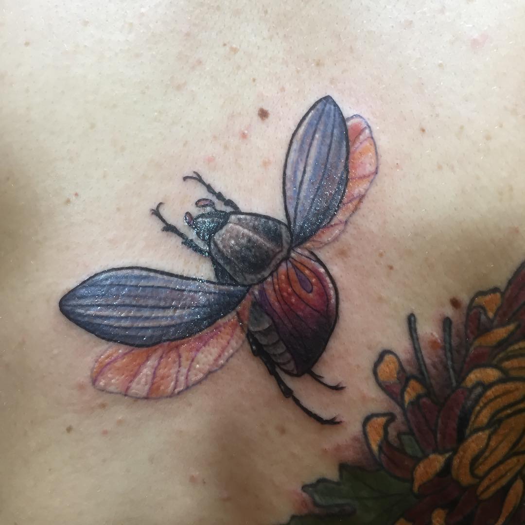 Huiiiiiiiii #kleinkram #beetle #smalltattoo #einteilvomgroßenganzen #freywerk #f