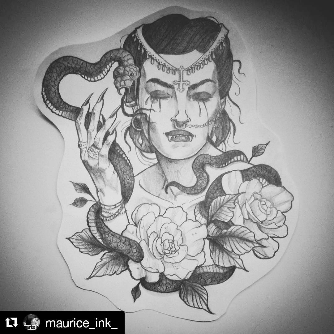 Wannado von Maurice #Repost @maurice_ink_ (@get_repost)
・・・
New wannado! DM me i