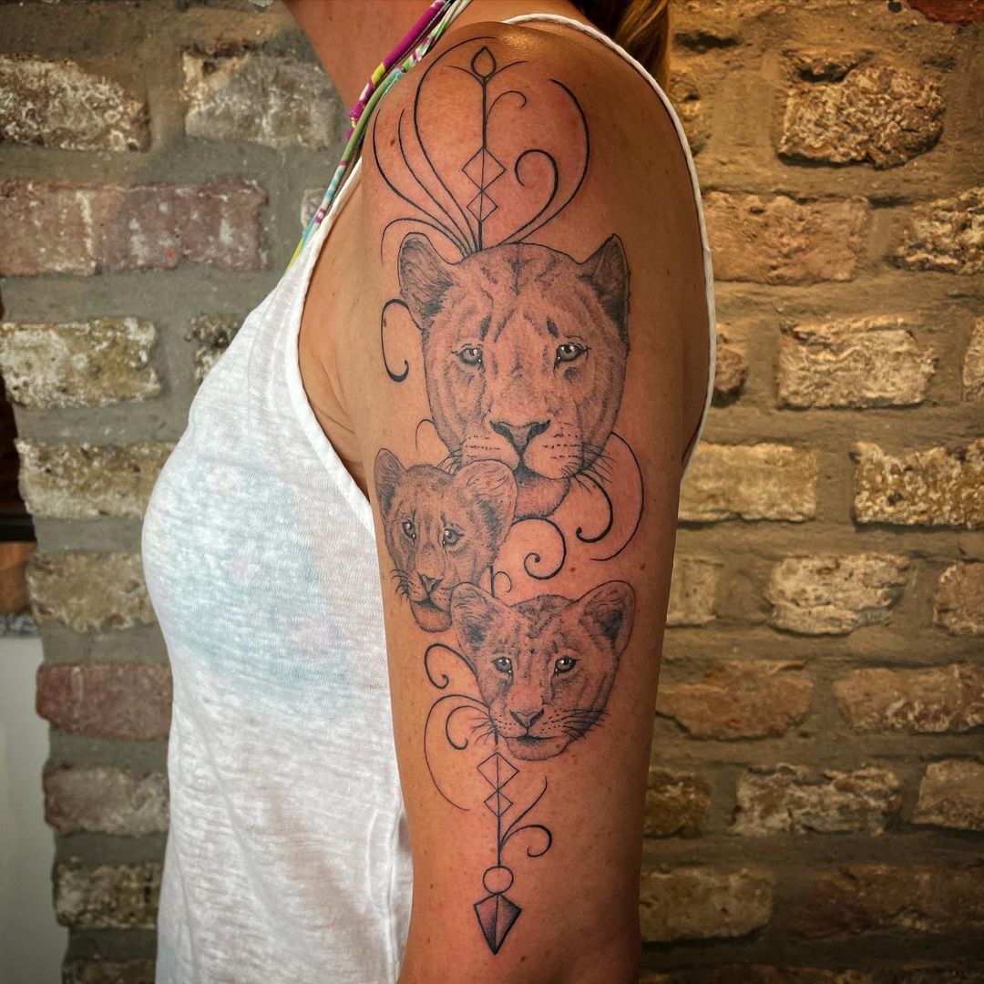 Löwen  #ink #inked #art #tattooed #tattoo #tattoos #tattooart #tattoolife #insta