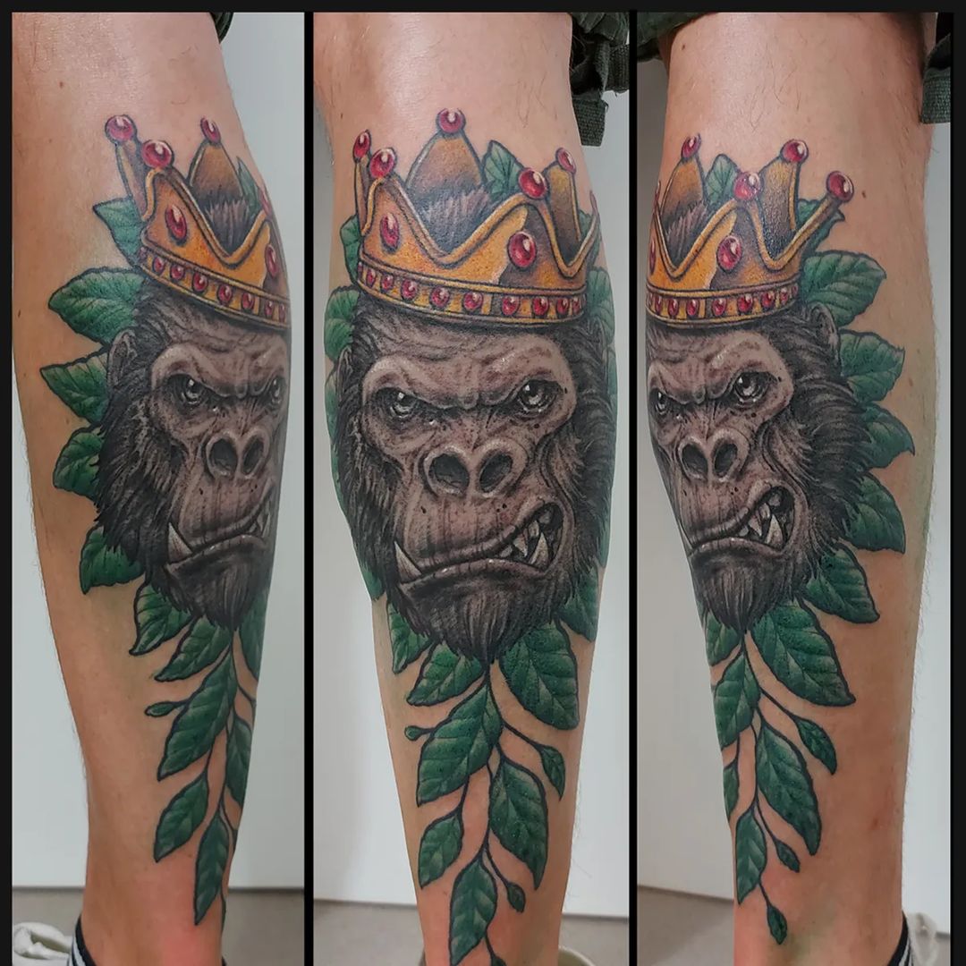 #gorillatattoo #gibdemaffenzucker #leafmealone #freywerktattoo #freywerk #cologn