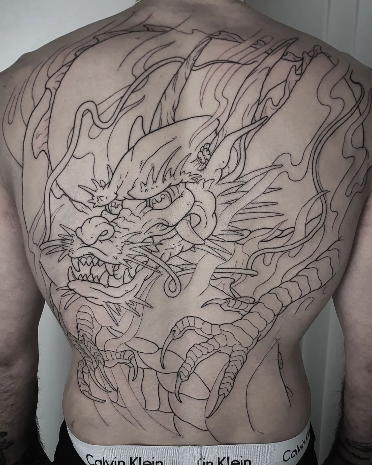 First session of @optimus_payjam 's backpiece is done! Thanks for the Trust my f