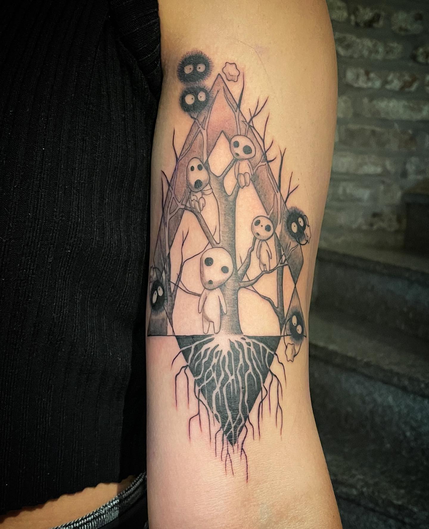 Kodamas und Rußmännchen für Jayne 
•
•
•
•
#inked #inkedgirls #ink #tattoo #tatt