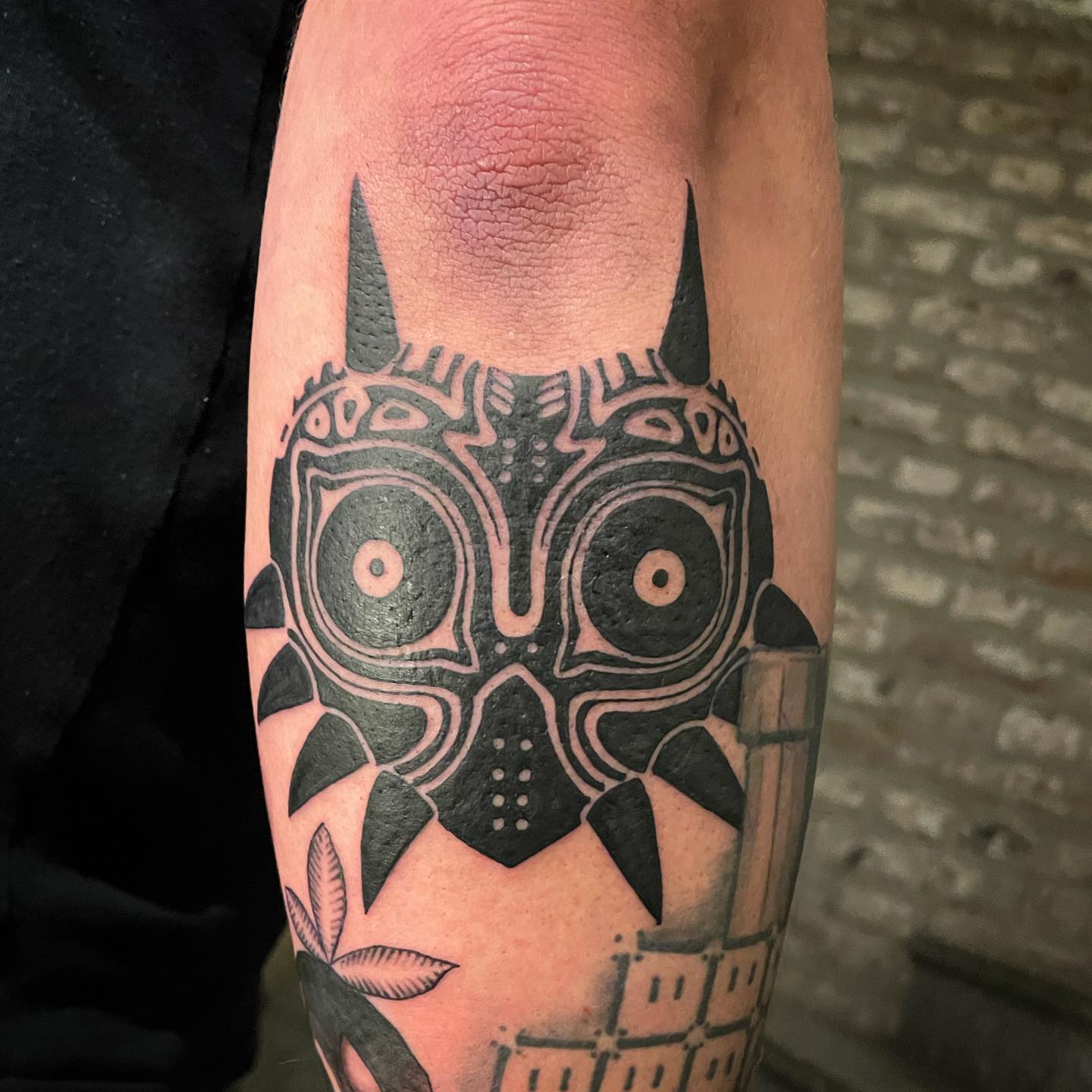 Zelda Majora‘s Mask 
•
•
•
#inked #ink #tattoos #tattoo #tattooideas #nintendo #