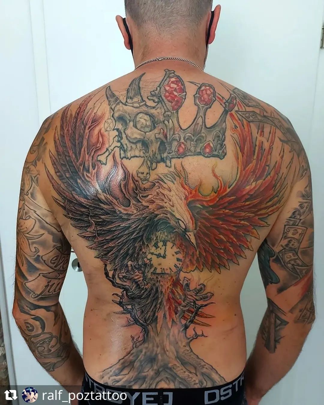 Arbeit von @ralf_poztattoo
• • • • • •
#inprogresstattoo #endlichgehtsweiter #fr
