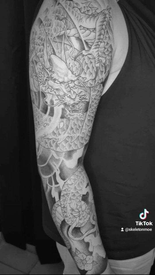 Danke lieber @toto.heu für dein Vertrauen!
#dragon #japanesetattoo #tattoo #japa