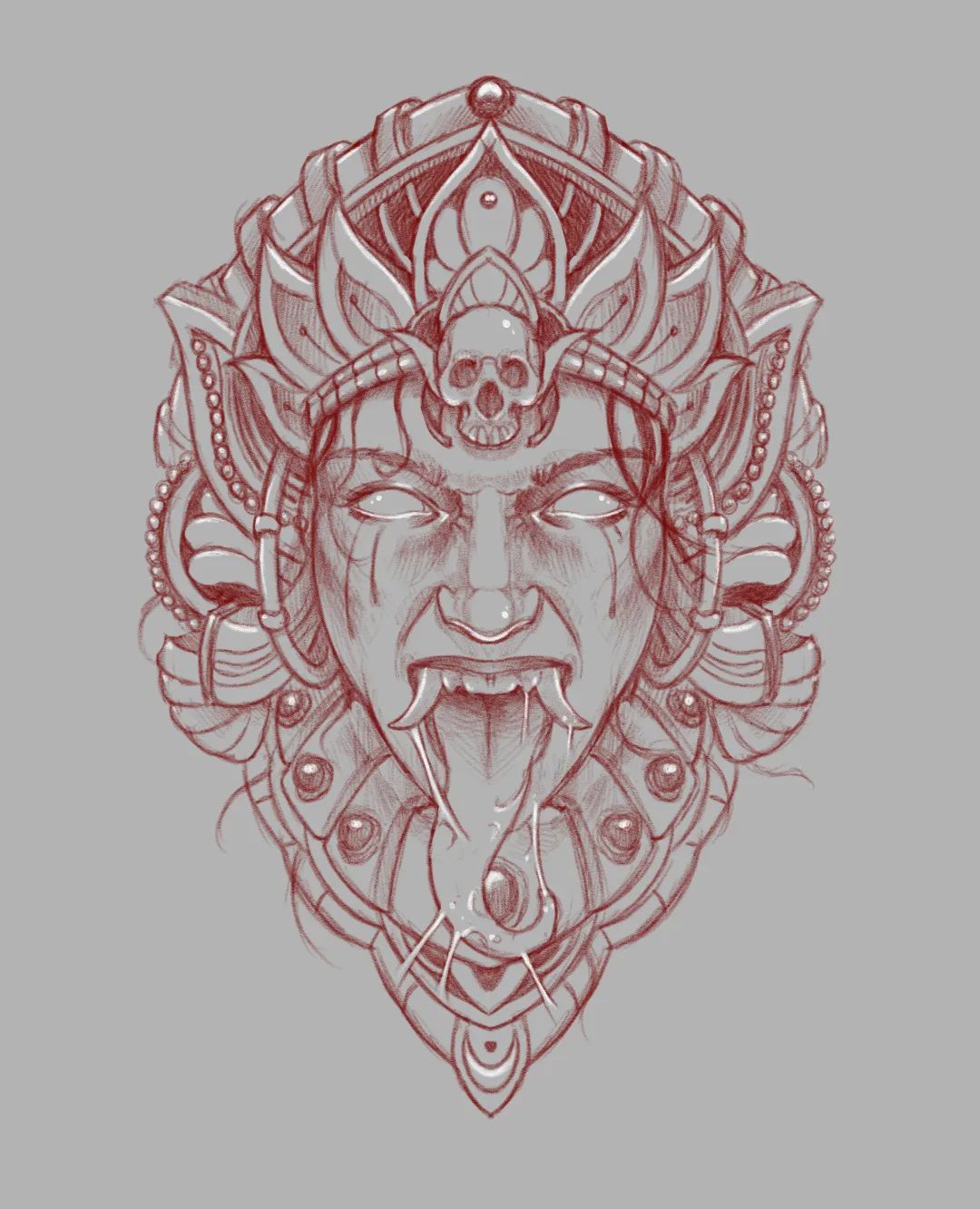 Kali wannado available 
.
#tattoo #kali #blackwork #tattooartist #inked #tattoos