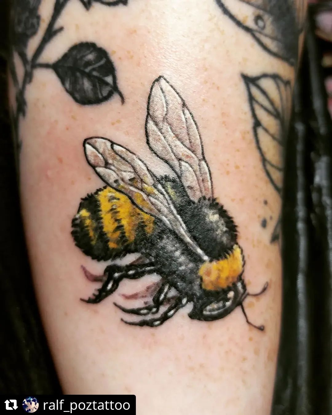 Neu von @ralf_poztattoo
• • • • • •
#smalltattoo #smallfillertattoo #bumblebee #