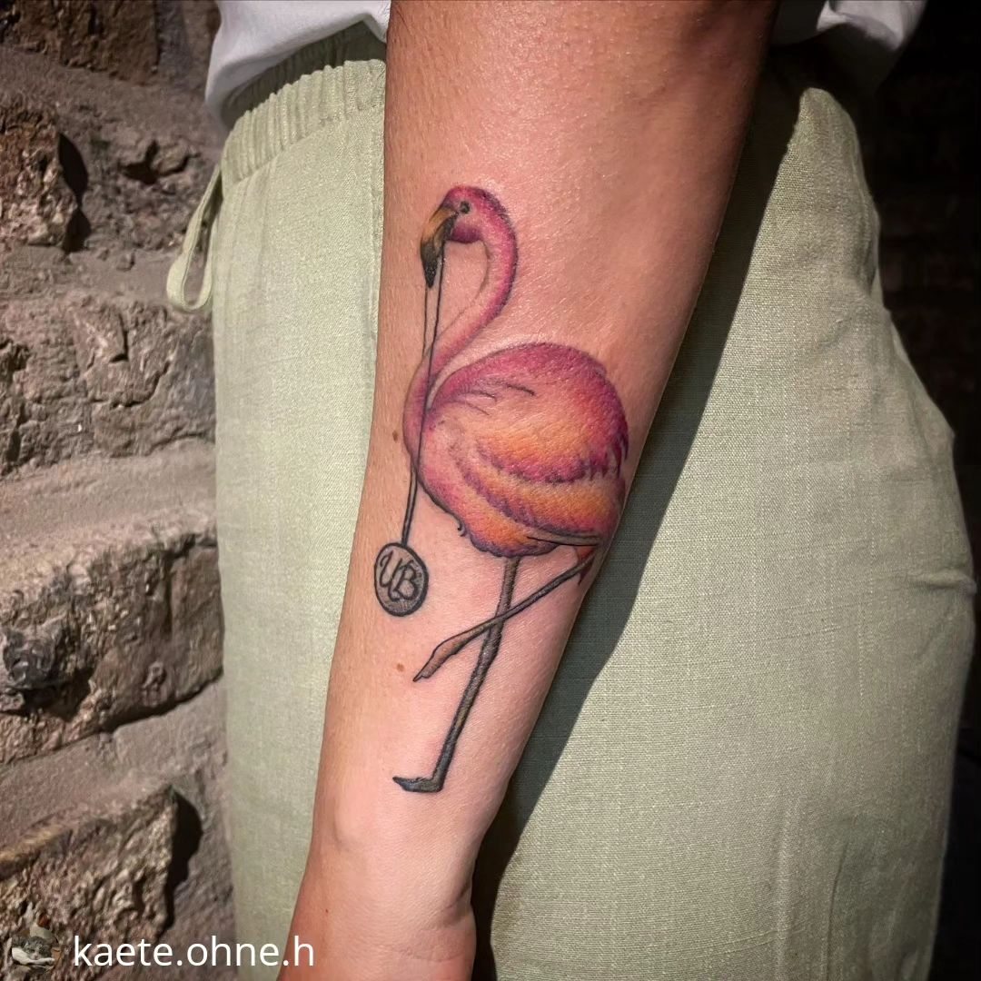Flamingo von @kaete.ohne.h
• • • • • •
Kleiner Flamingo 
•
•
•
•
#inked #inkedgi