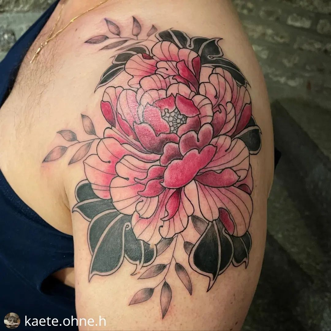 Pfingsrose von @kaete.ohne.h
• • • • • •
Kleine Pfingstrose 
•
•
•
•
#inked #ink