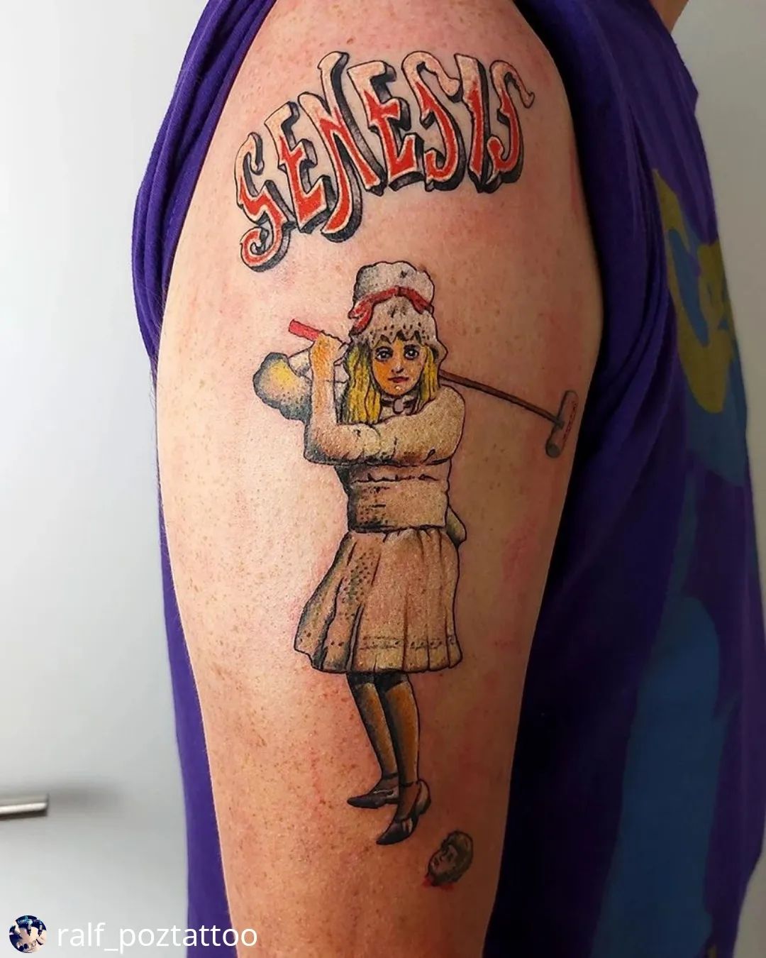 Genesis Cover von @ralf_poztattoo
• • • • • •
#genesis #genesisnurserycryme #nur