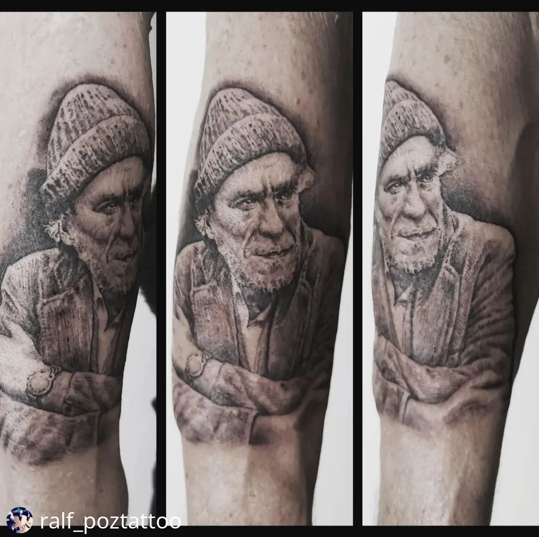 Bukowski von @ralf_poztattoo
• • • • • •
#cordistmord #bukowski #bukowskitattoo
