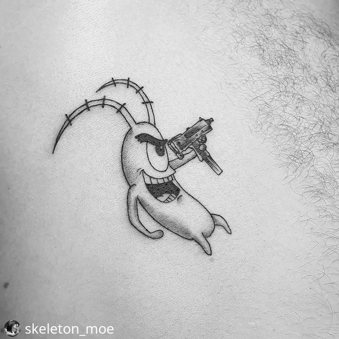 Neu von @skeleton_moe
• • • • • •
where's the recipe motherf***er #planctontatto