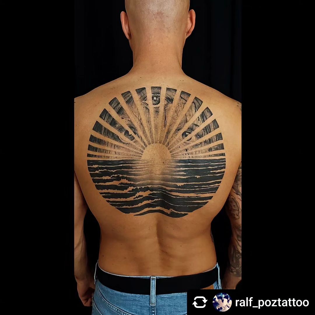 Arbeit von @ralf_poztattoo 

Liebe zum Meer und zu Herakut (Künstlerduo aus Berl