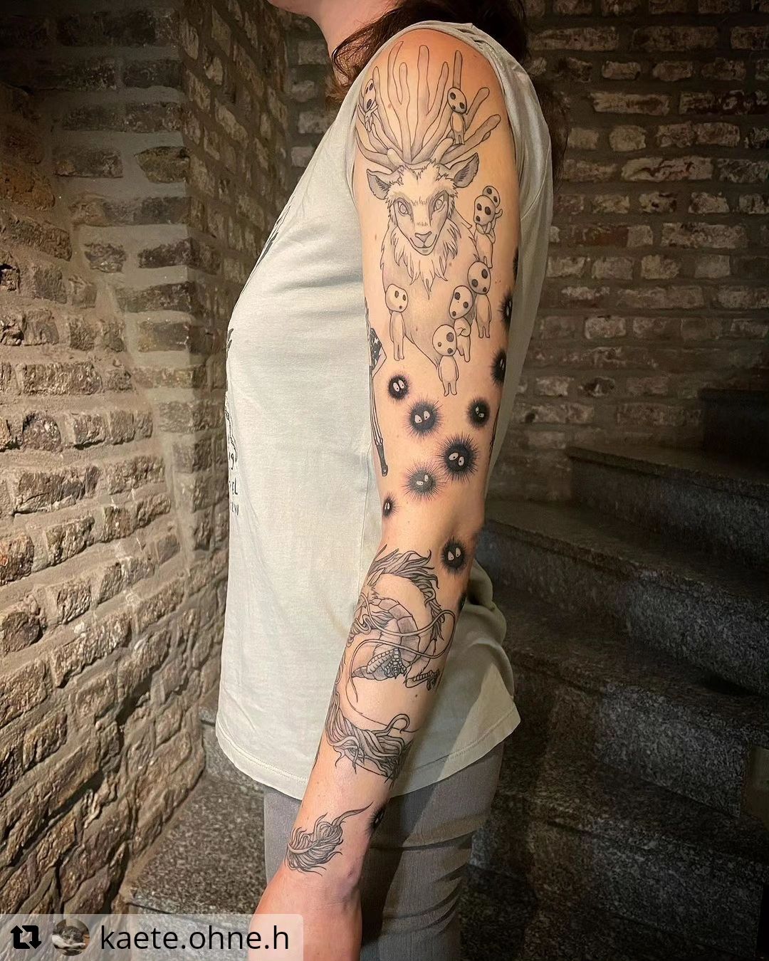 Rußmännchen von @kaete.ohne.h
• • • • • •
Rußmännchen neu  (Waldgott, Geister un
