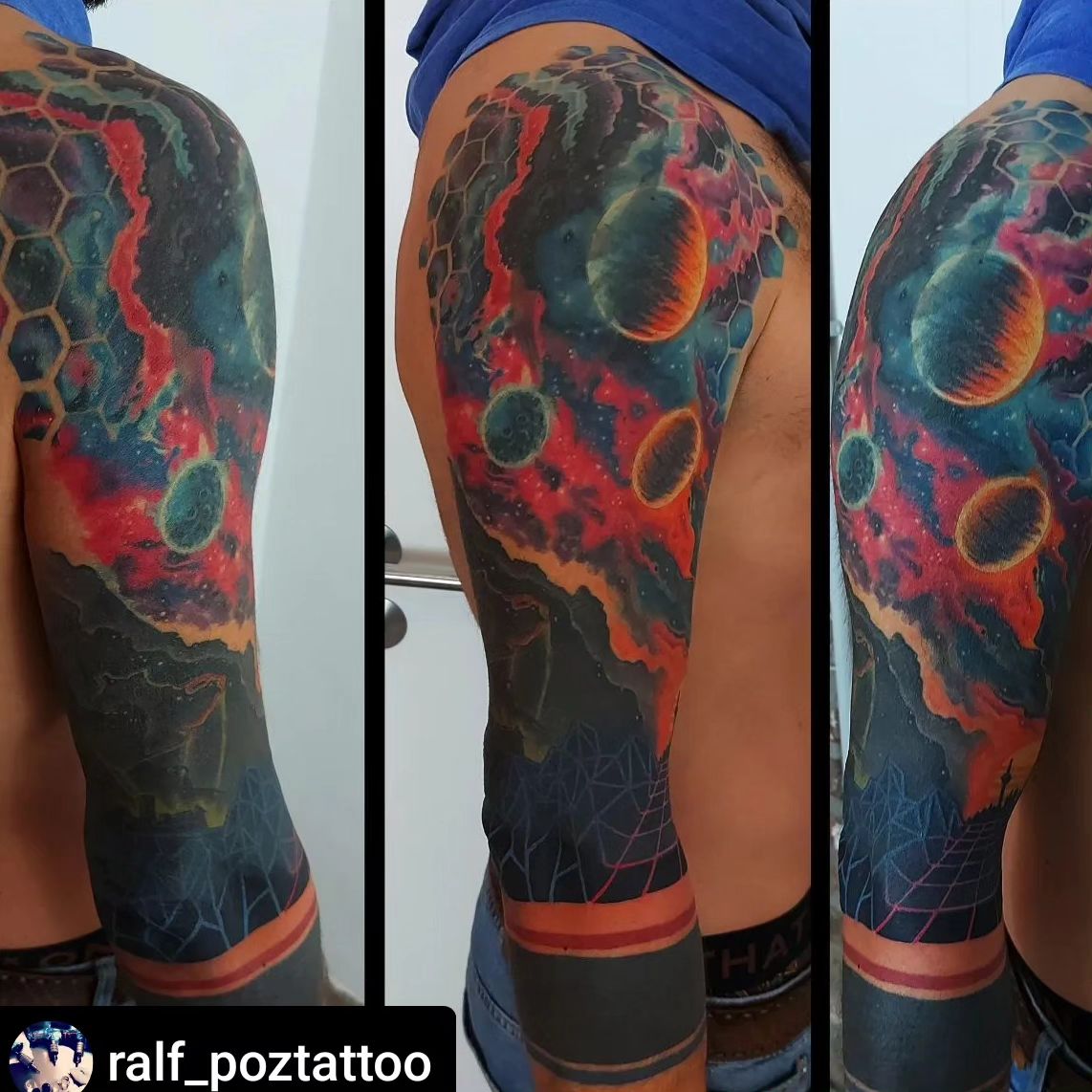 Sleeve von @ralf_poztattoo 

One session left 

#freywerktattoo #coveruptattoo #