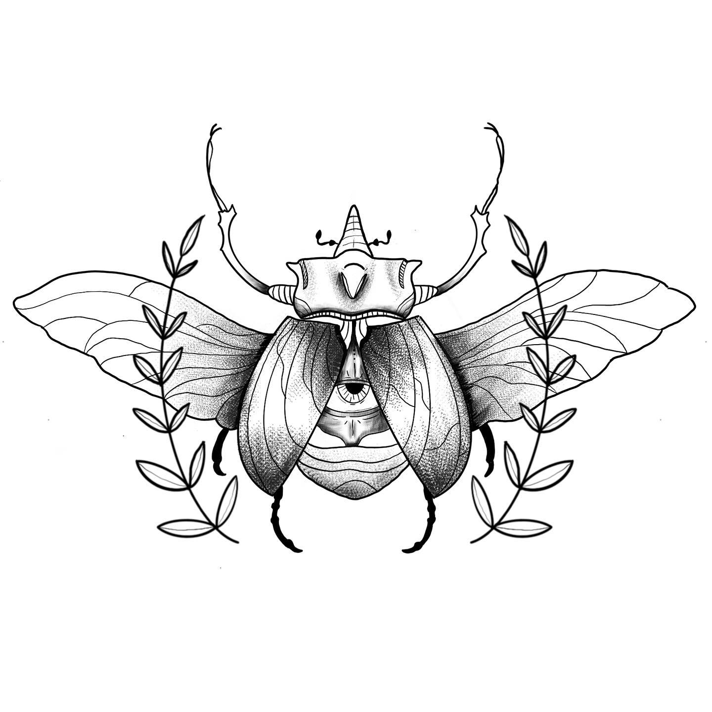 _beetle_
•available•
#tattoo #tattoodrawing #illustration #tattooideas #tattooin