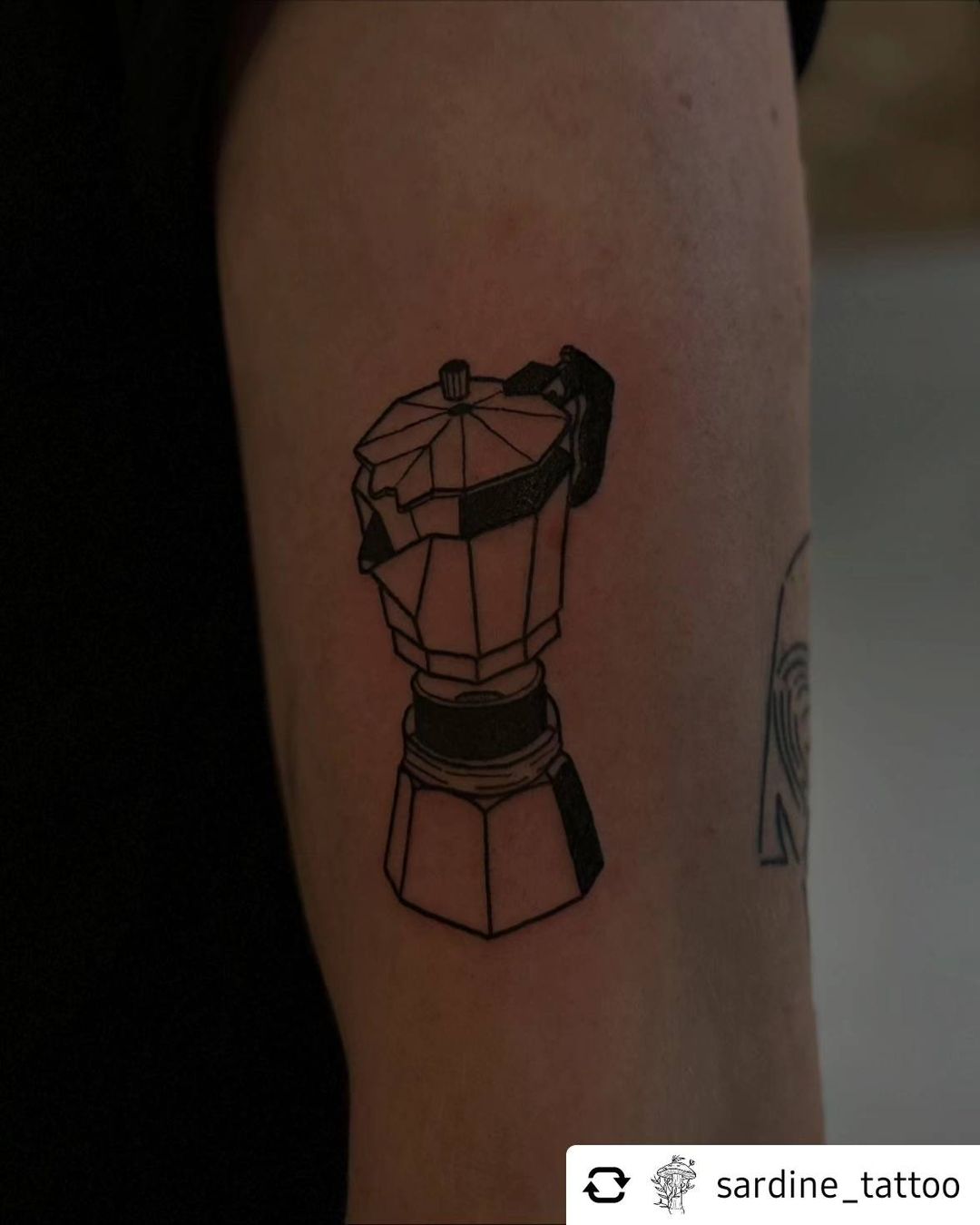 Tattoo von @sardine_tattoo __ Thank you so much for the trust @btmoewe  #freywer...