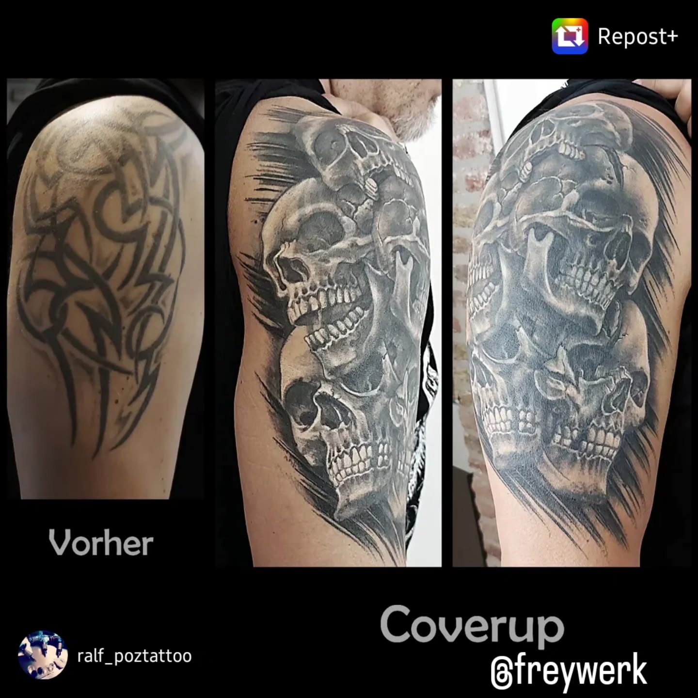 Cover up von @ralf_poztattoo