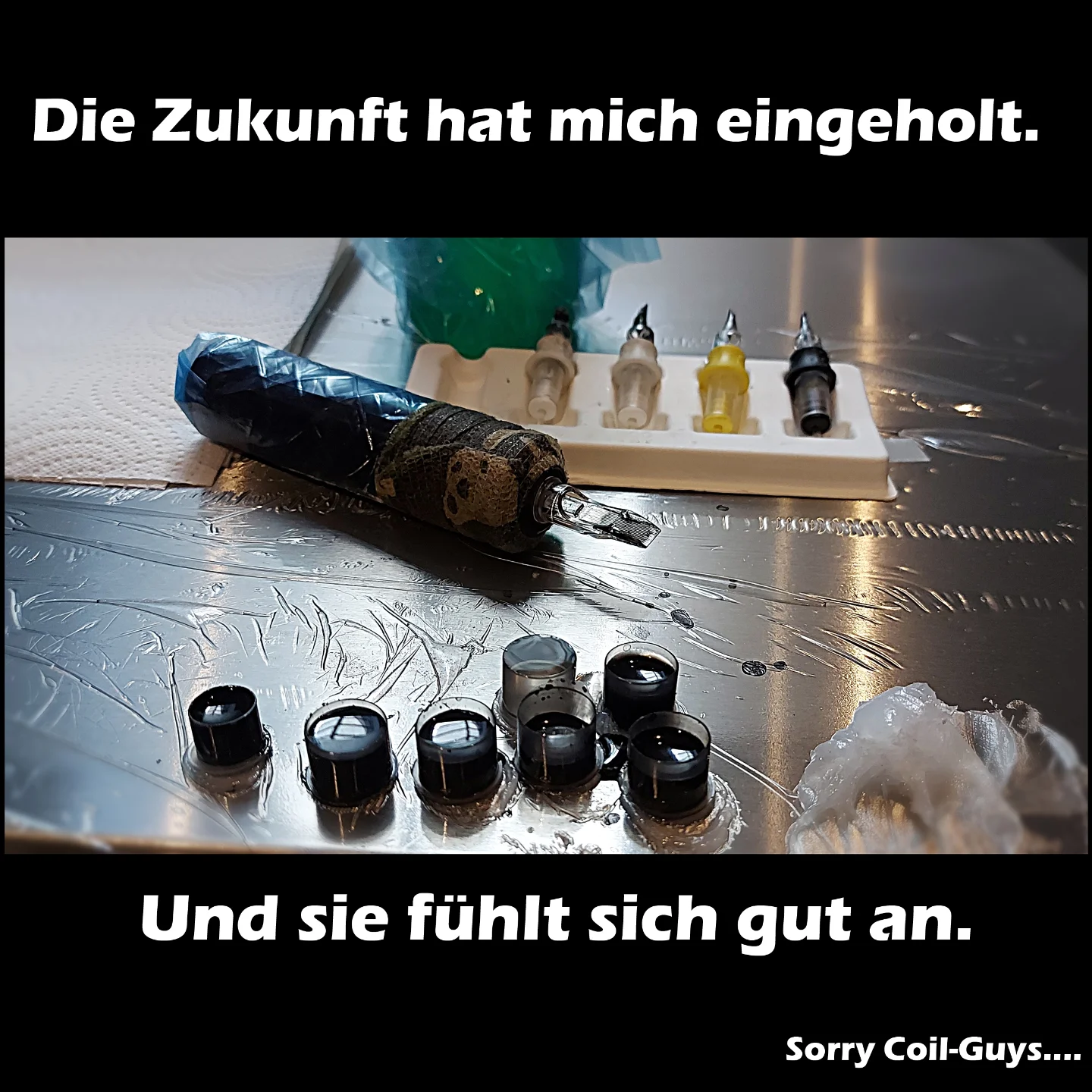 Tja, old dog learns new tricks