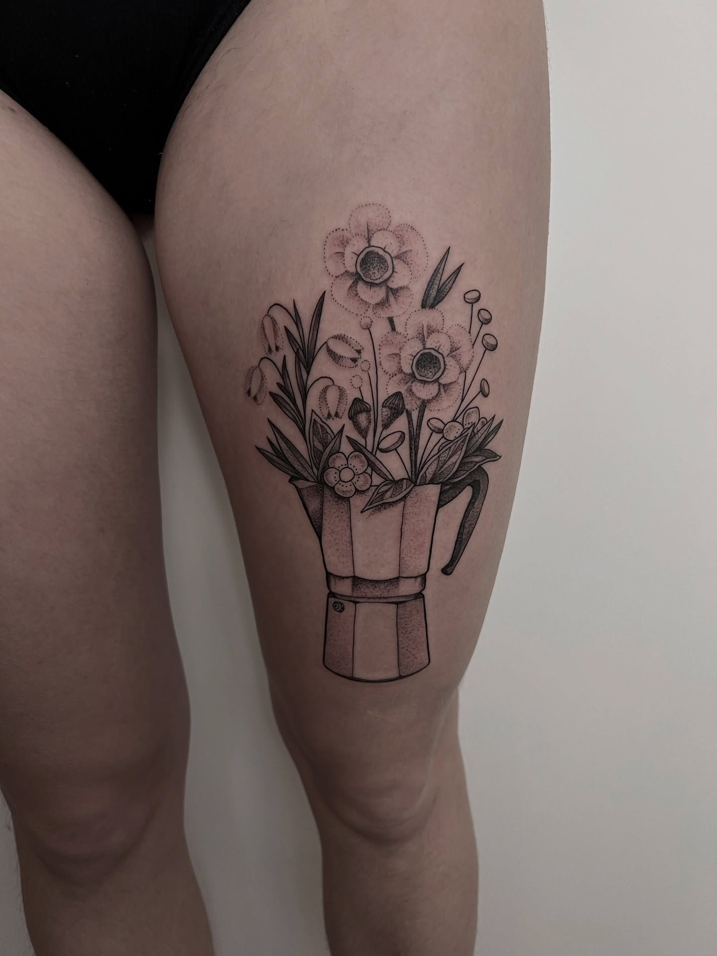 Danke 

#blackwork #linework #dotwork #bialetti #köln #cologne #ladytattooers #f