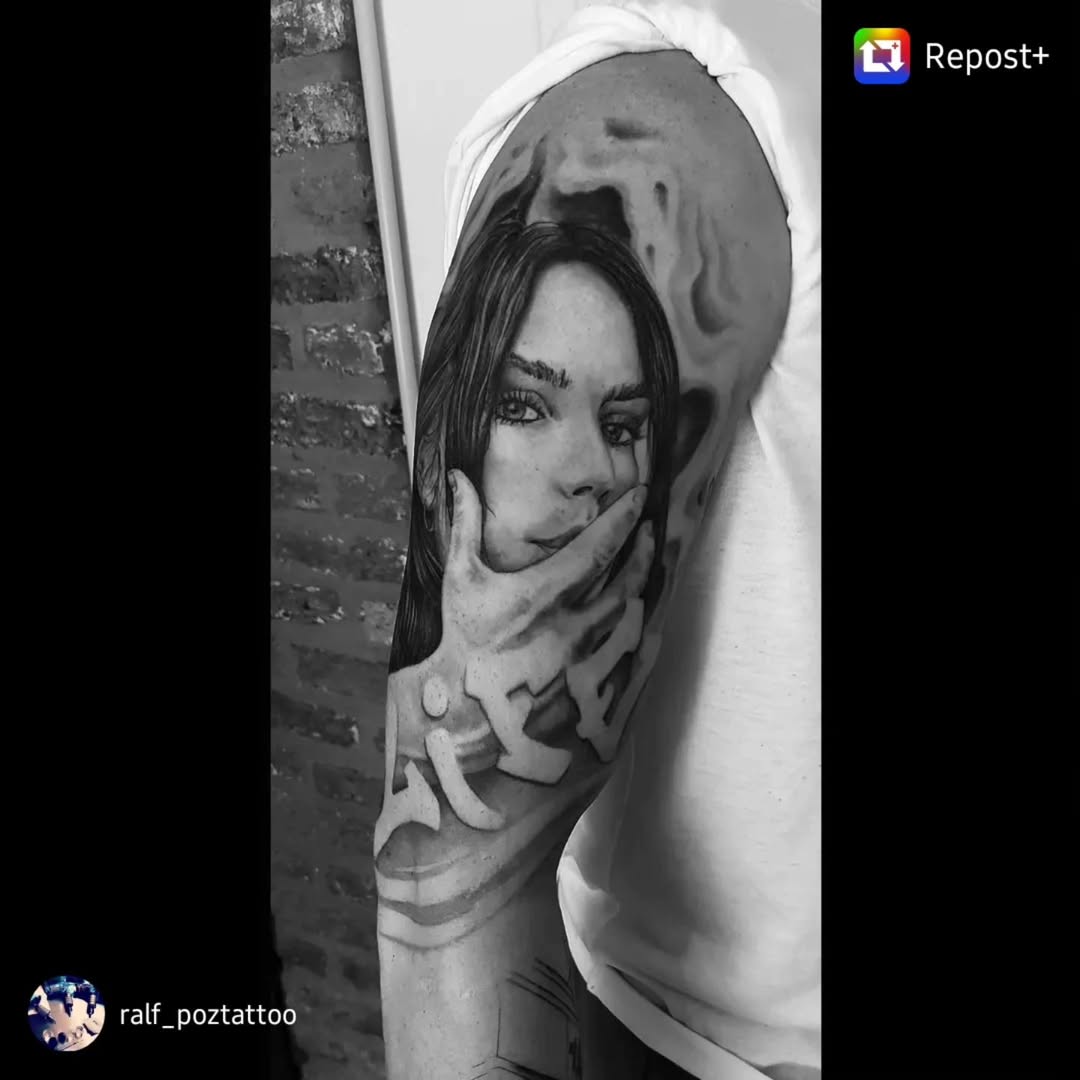 Arbeit von @ralf_poztattoo ♡
