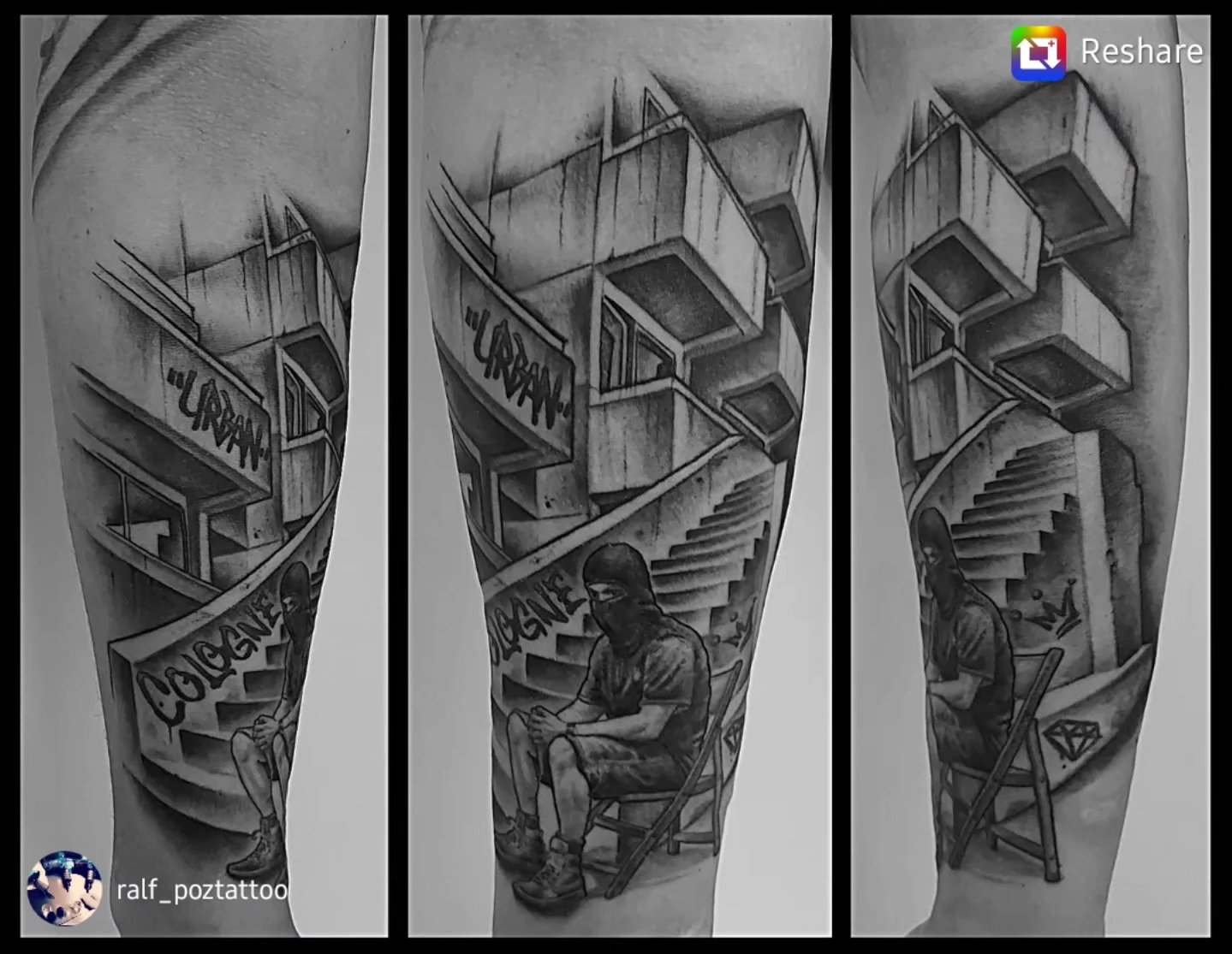 Arbeit von @ralf_poztattoo ♡