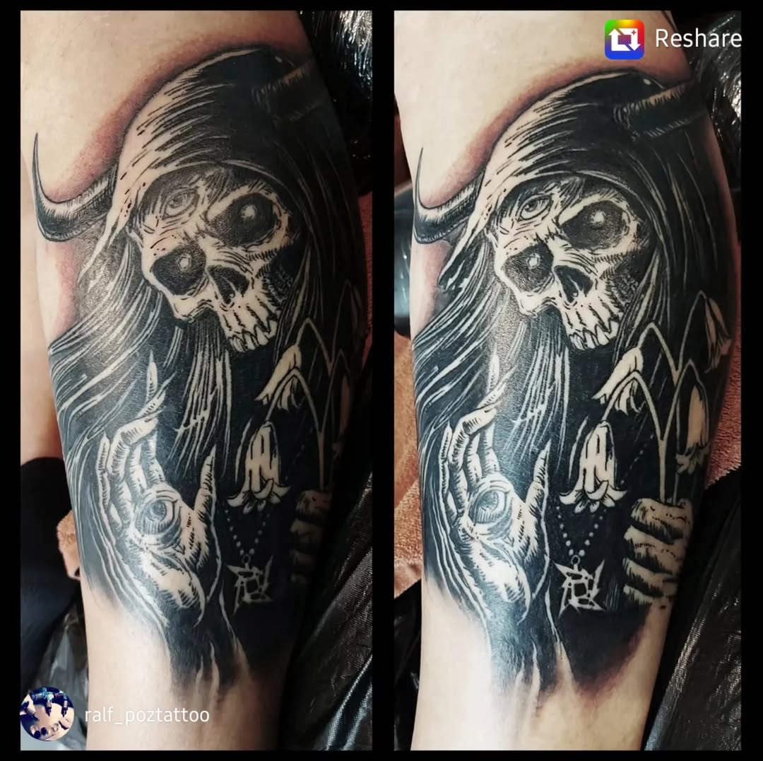 Arbeit von @ralf_poztattoo ♡