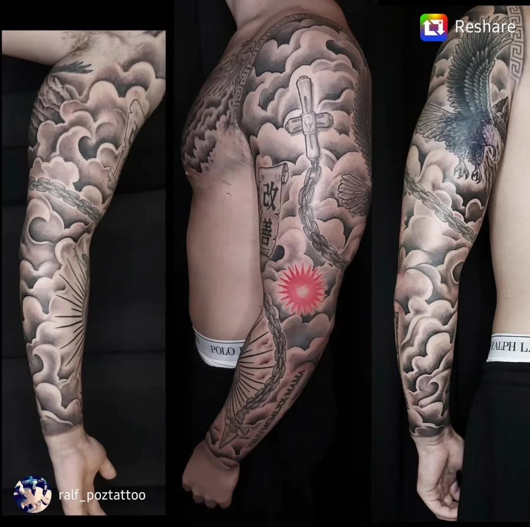 Sleeve von @ralf_poztattoo ♡