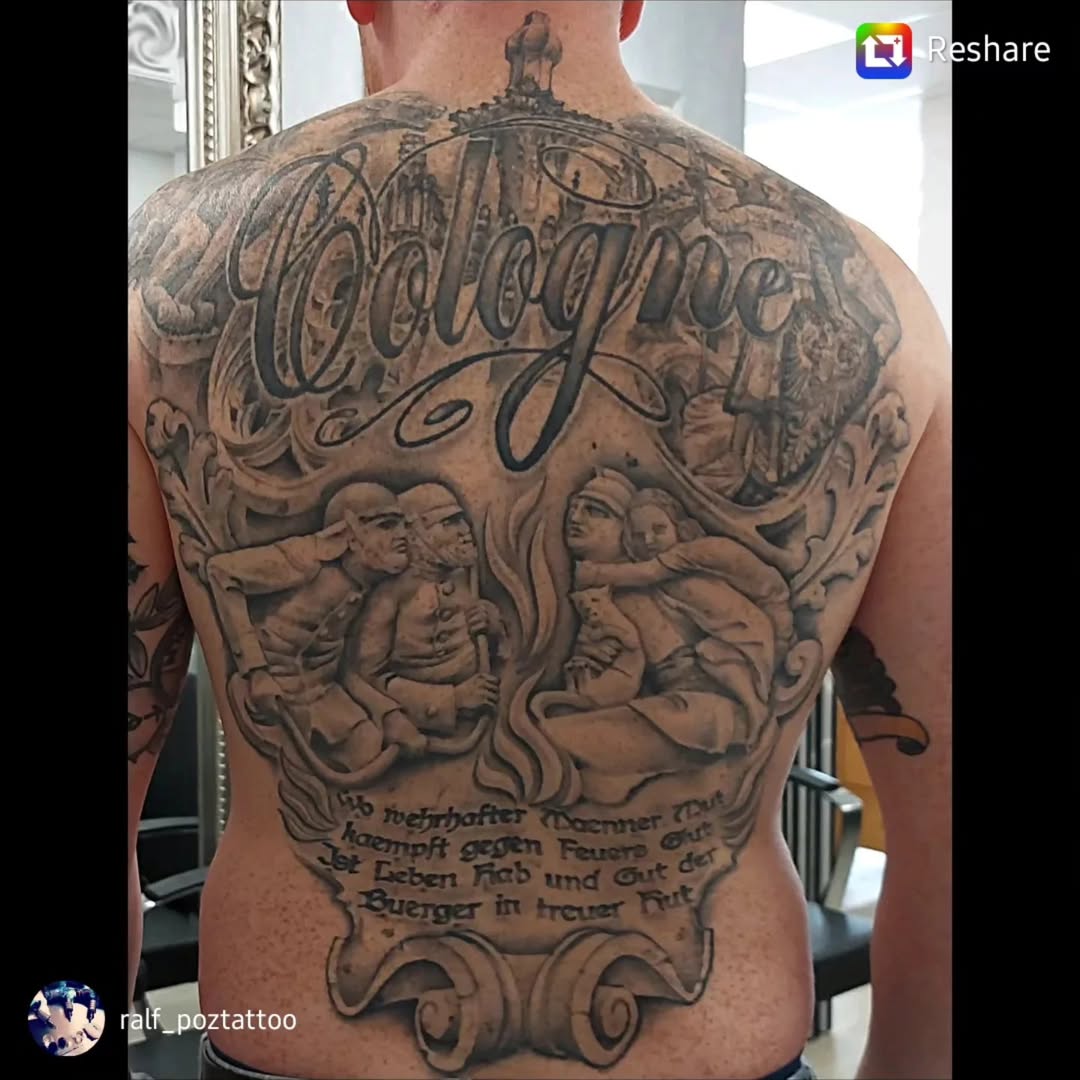Arbeit von @ralf_poztattoo ♡

Schriftzug ist nicht von Ralf
