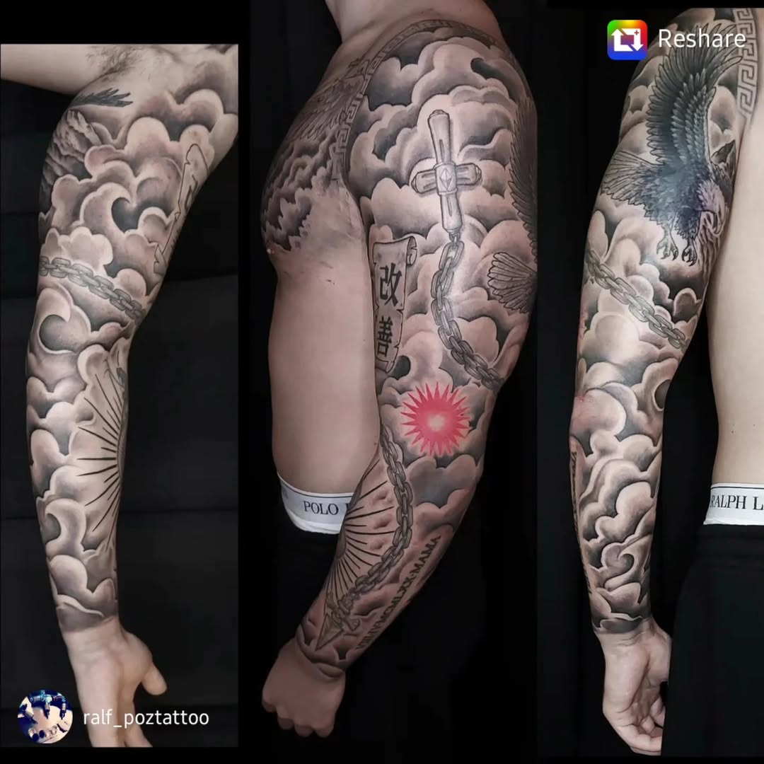 Sleeve von @ralf_poztattoo ♡