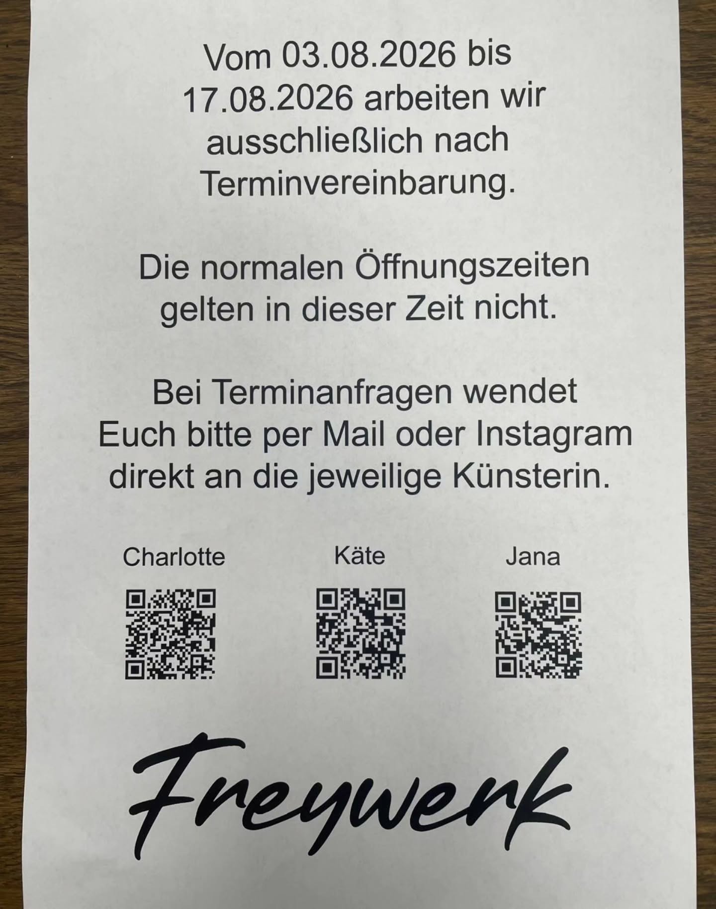 Urlaubszeit