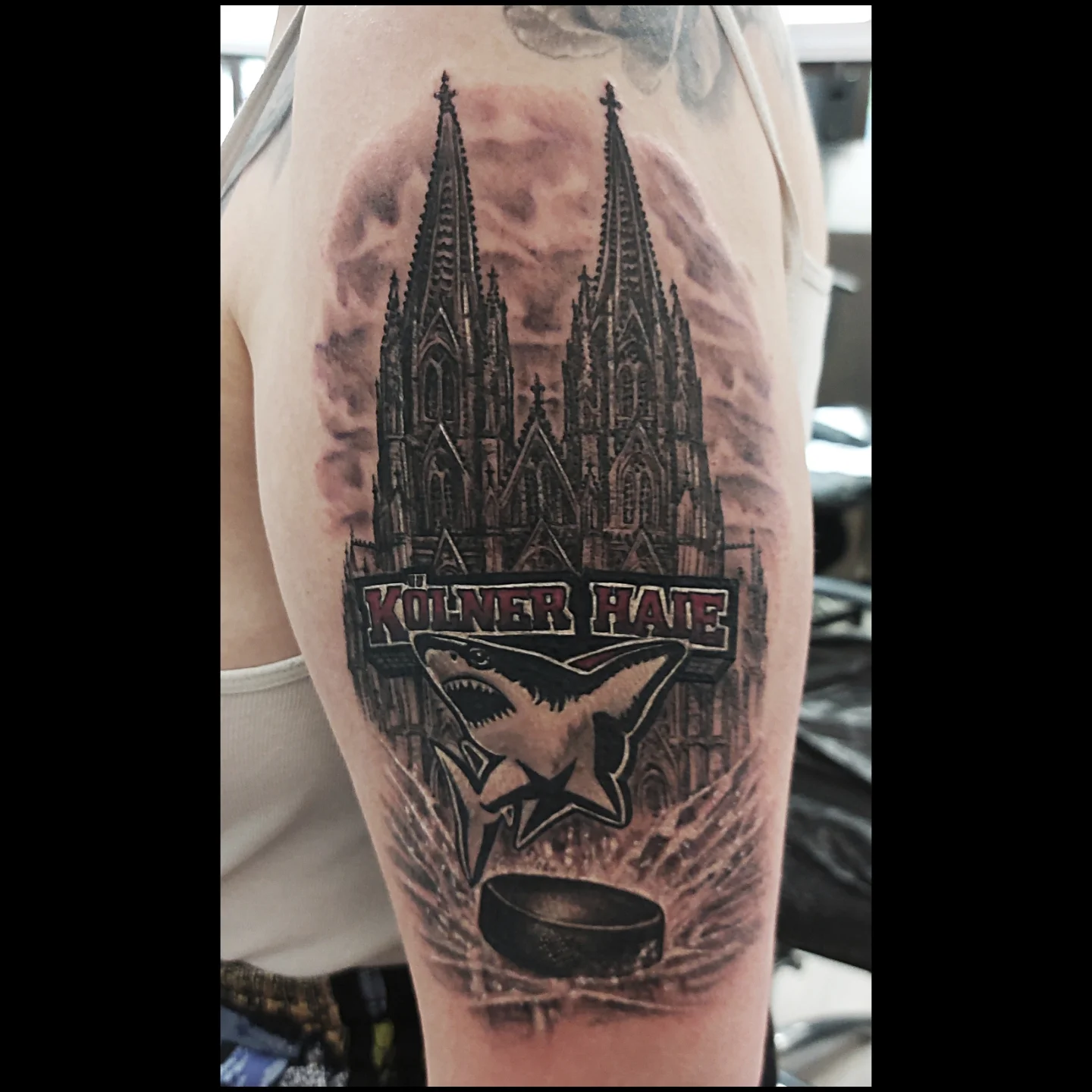 #freywerkköln #freywerk #kölnerhaie #colognetattoo #kölntattoo